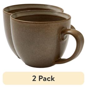 (2 pack) Banks Brown 14.2-ounce Stoneware Mug